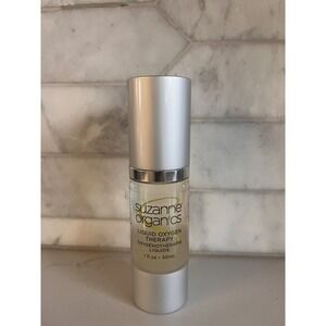 NEW Suzanne Somers Organics Liquid Oxygen Therapy Facial Serum 1 oz 30 ml NEW